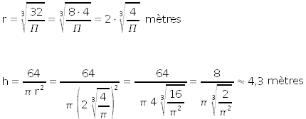 Utiliser une technique de résolution de système d'équations, par exemple la substitution, pour résoudre cet exercice de math